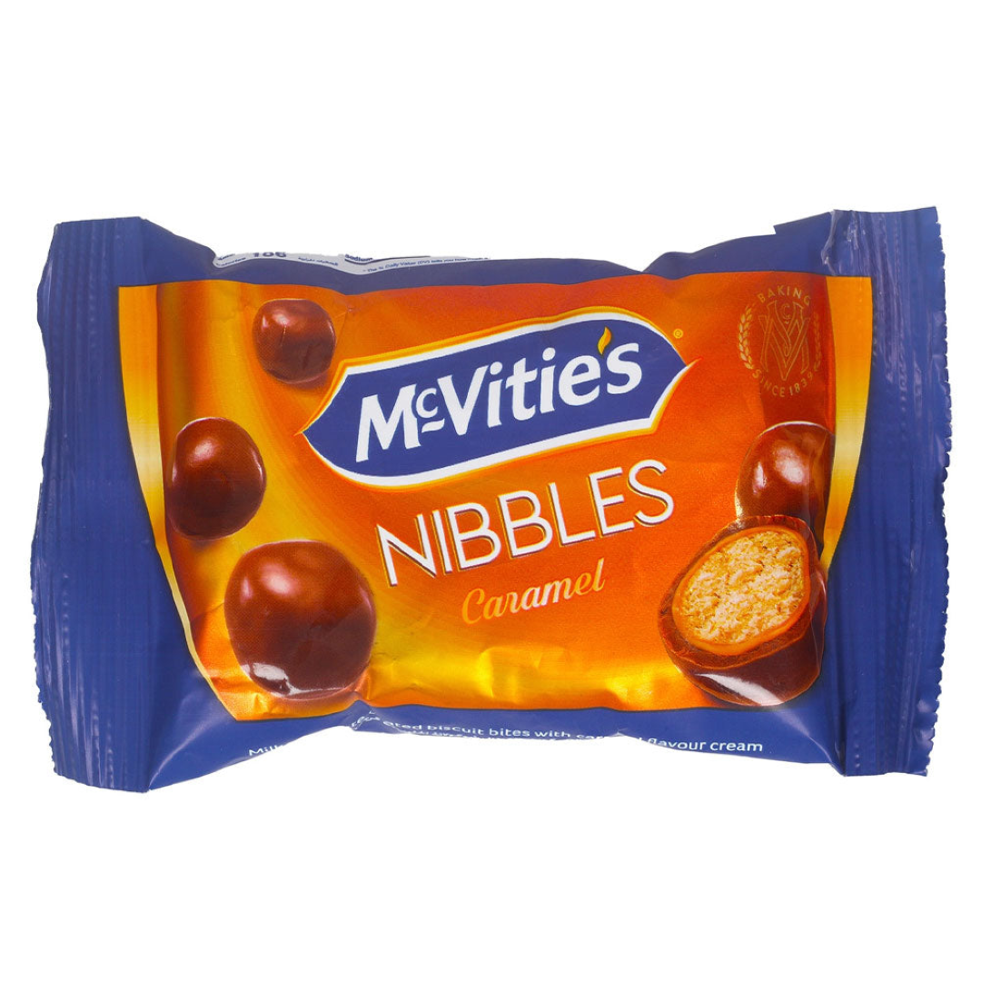 MACVITIES DIG NIBBLES CARAMEL 37G